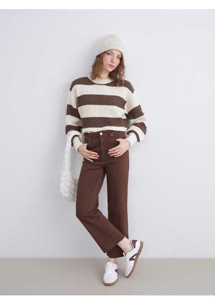 Yeni Sezon Wideleg Kadın Jean Pantolon