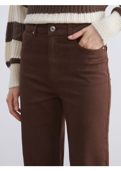 Yeni Sezon Wideleg Kadın Jean Pantolon modelleri