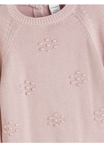 Yeni Sezon Çiçek Aplikeli Kız Çocuk Triko Kazak fiyatları