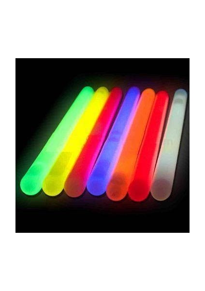 Karanlıkta Parlayan Fosforlu Glow Stick Kalın Çubuk 30 cm 1 Adet