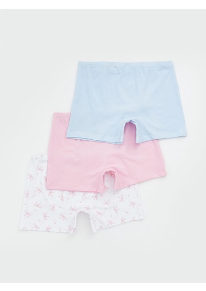 Yeni Sezon Beli Lastikli Kız Çocuk Boxer 3'lü fiyatları