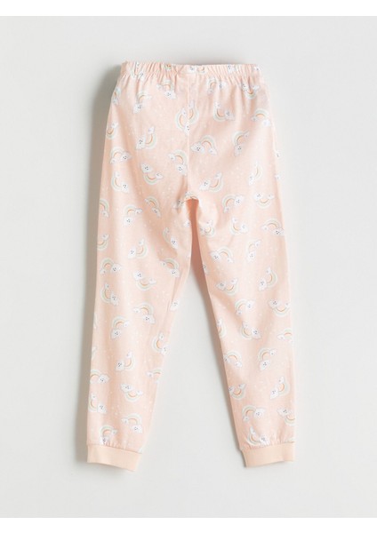 Yeni Sezon Beli Lastikli Kız Çocuk Pijama Alt modelleri