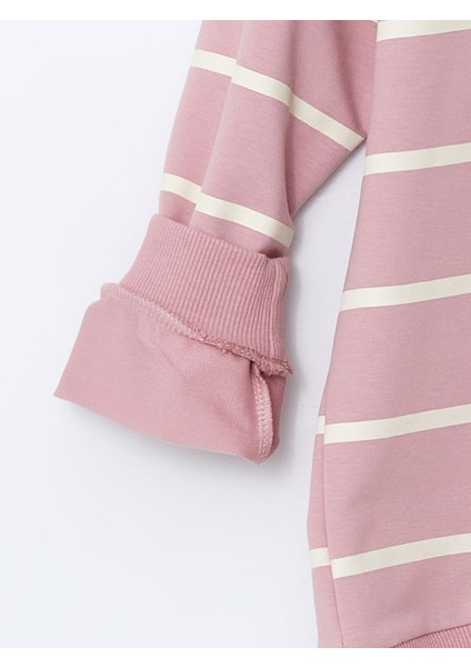Yeni Sezon Bisiklet Yaka Baskılı Kız Çocuk Sweatshirt fiyatları