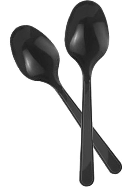 Siyah Plastik Kaşık