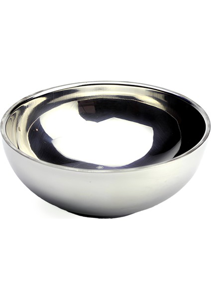 Paslanmaz Çelik Çift Cidarlı Kase ( Stainless Steel Insulated Bowl 13CM ) - 1 Adet