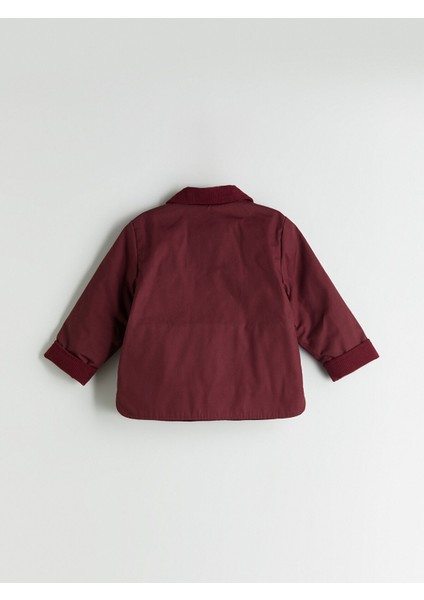 Yeni Sezon Fitilli Kadife Yaka Kız Çocuk Mont modelleri