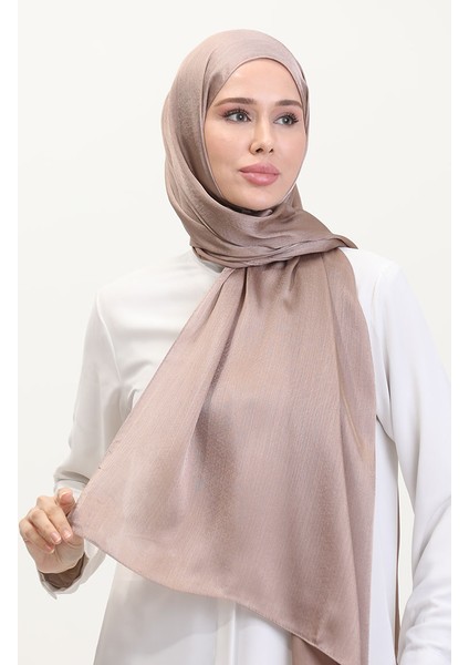 Jan Jan Şifon Şal 70239-29 Toprak