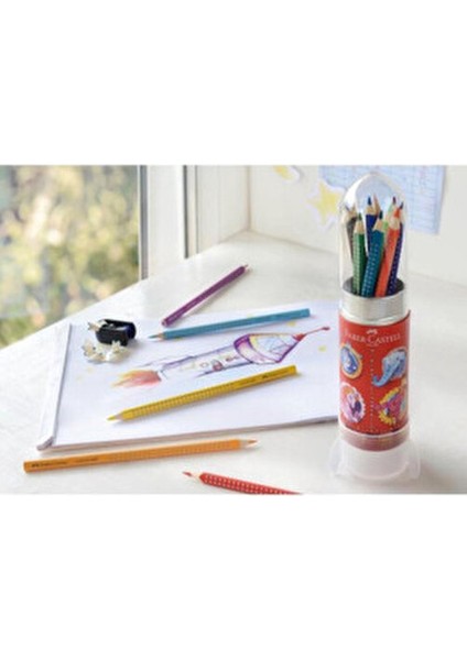 GRIP Boya Kalemi Roket 15 Parça Canlı Renkler Ergonomik Tasarım fırsatları