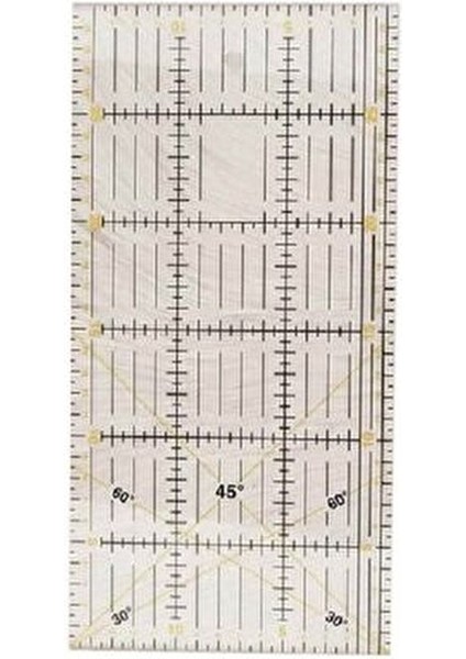 Terzi Modelist Kırkyama Cetveli 15x30 cm 1 Adet Beyaz Renkli modelleri