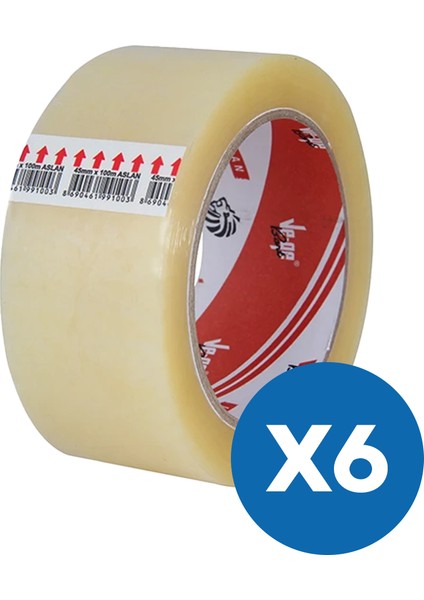 Koli Bandı 45MMX40M (6'lı Paket)