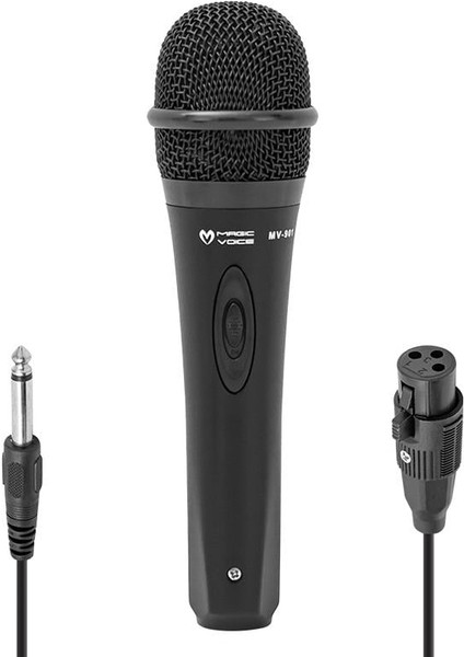 MV-901 Dinamik Profesyonel El Mikrofonu 2.5 Metre Kablolu modelleri