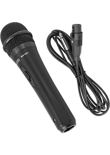 MV-901 Dinamik Profesyonel El Mikrofonu 2.5 Metre Kablolu fırsatları
