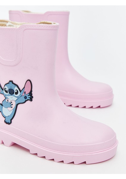 Yeni Sezon Stitch Baskılı Kız Çocuk Yağmur Botu modelleri