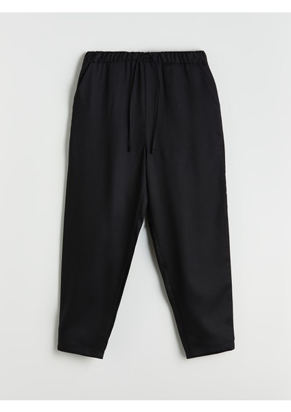 Yeni Sezon Beli Lastikli Havuç Kesim Kadın Pantolon indirimleri