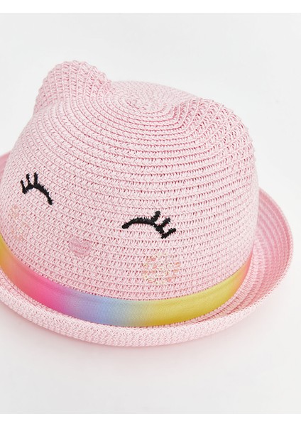 Yeni Sezon Kız Çocuk Hasır Şapka modelleri