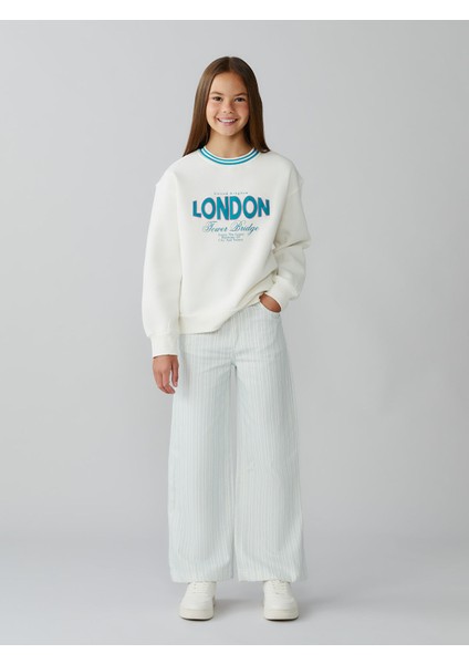 Yeni Sezon Wideleg Kız Çocuk Pantolon