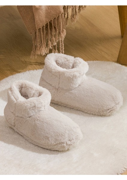 Yeni Sezon Kadın Pelüş Ev Botu