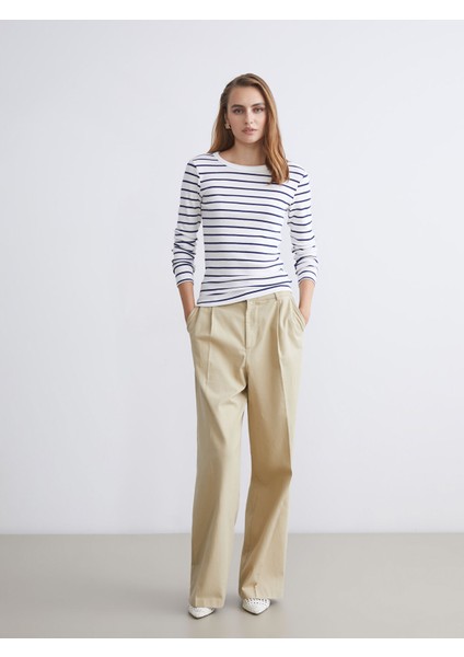 Yeni Sezon Bisiklet Yaka Çizgili Kadın Body modelleri