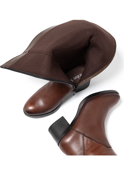 Kadın Çizme SR-92900-1 John May Taba