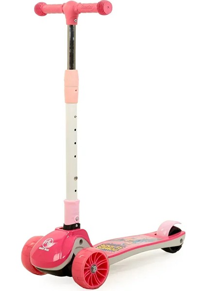 Power Işıklı Katlanabilir Çocuk Scooter