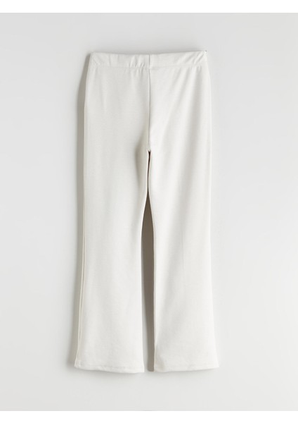 Yeni Sezon Beli Lastikli Ispanyol Paça Kız Çocuk Tayt fiyatları