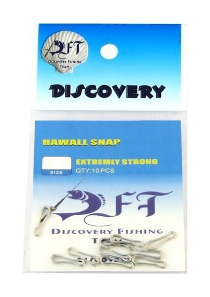 Discovery Hawai Snap Klips Nikel CJS040 No:05 10ADT fiyatları