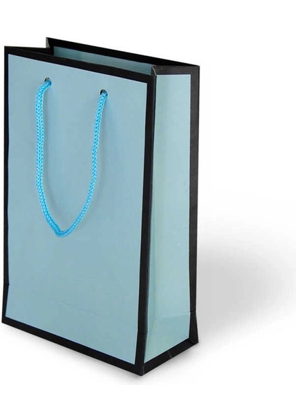 Mat Ada Mavisi Karton Çanta 11X16,5CM