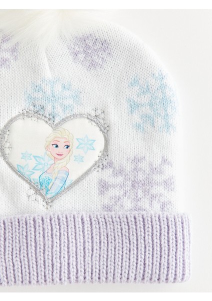 Yeni Sezon Frozen Baskılı Kız Çocuk Atkı ve Bere modelleri