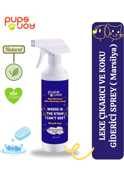 Where Is The Stain / Can't See? (Marseille Soap ( Leke Çıkarıcı & Koku Giderici Sprey )