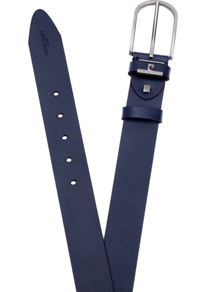 Lacivert Deri Erkek Kemeri (En 4 cm) PCMDLEIC fırsatları