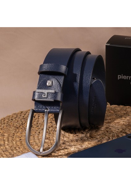Lacivert Deri Erkek Kemeri (En 4 cm) PCMDLEIC indirimleri