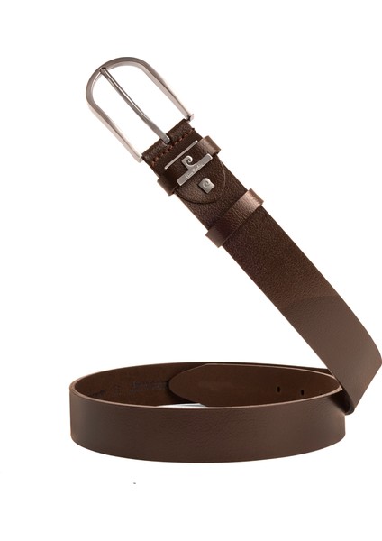 Kahve Deri Erkek Kemeri (En 4 cm) PCMDLG5I fiyatları