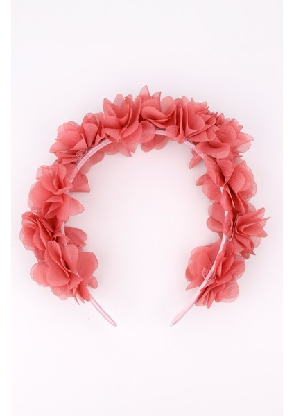 Gülkurusu Çiçekli Kız Çocuk Taç fiyatları