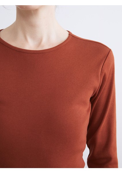 Yeni Sezon Bisiklet Yaka Kadın Tişört modelleri