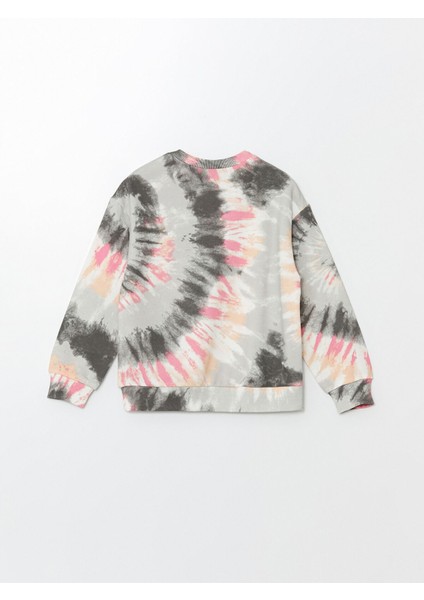 Yeni Sezon Bisiklet Yaka Kız Çocuk Kalın Sweatshirt modelleri