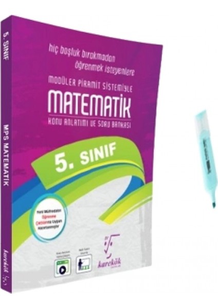 5.sınıf Matematik Mps Konu Anlatımlı Soru Bankası (Yeni Müfredat)