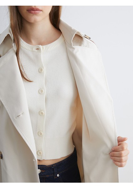 Yeni Sezon Ceket Yaka Oversize Kadın Trençkot fırsatları