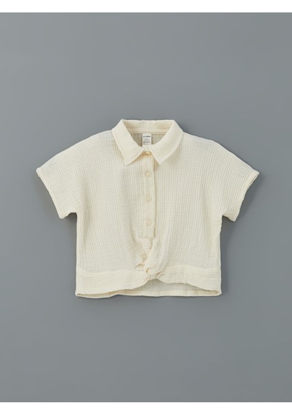 Yeni Sezon Basic Kız Çocuk Müslin Gömlek modelleri