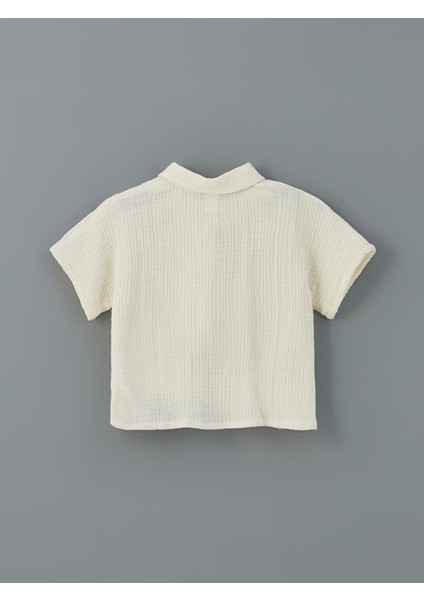 Yeni Sezon Basic Kız Çocuk Müslin Gömlek fırsatları