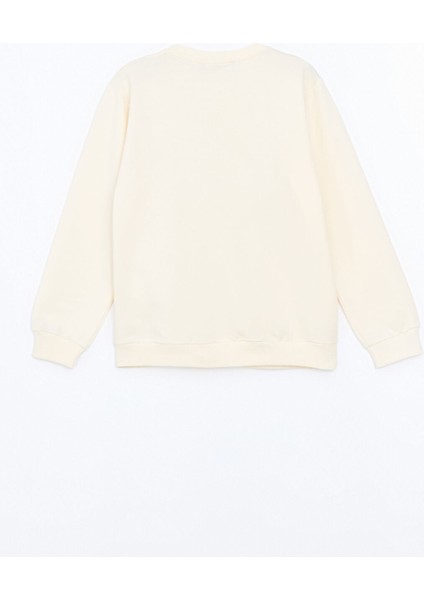 Yeni Sezon Bisiklet Yaka Kız Çocuk Sweatshirt modelleri