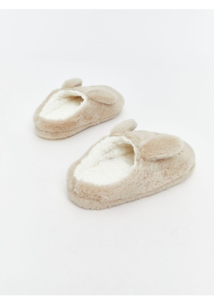 Yeni Sezon Tavşan Figürlü Kız Çocuk Ev Terliği indirimleri