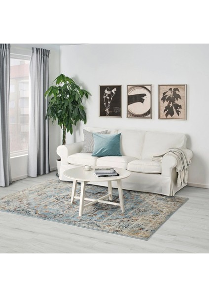 Overlund Eskitme Halı Çok Renkli 160 x 235 Cm Dikdörtgen Kısa Tüylü fiyatları