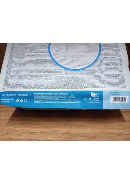 Pacifica Cat Tahılsız Balıklı Kedi Maması 1,8 kg modelleri