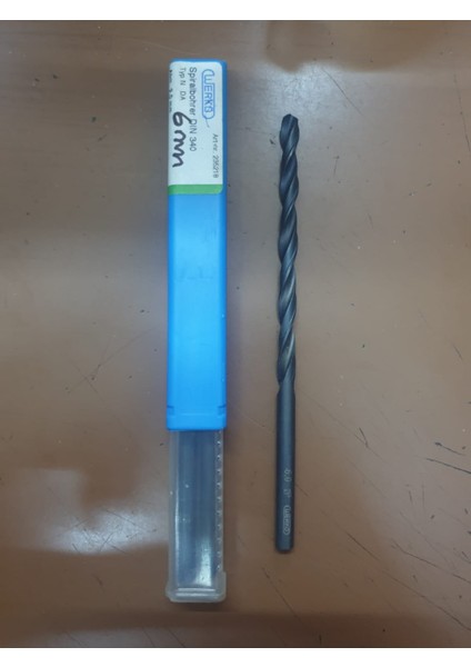 Matkap Ucu Hss Uzun 6mm