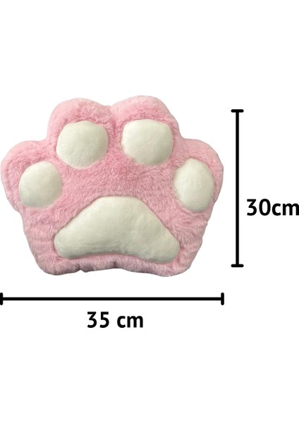 Pati Peluş Yastık, Uyku Arkadaşı Kedi Pati Peluş Yastık Pembe 40CM modelleri