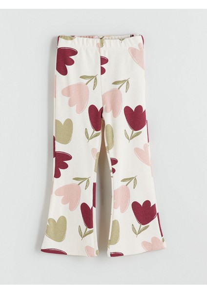 Yeni Sezon Beli Lastikli Kız Çocuk Pantolon