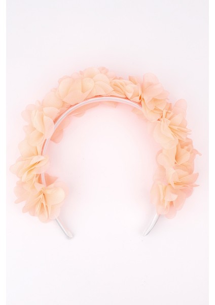 Somon Çiçekli Kız Çocuk Taç fiyatları