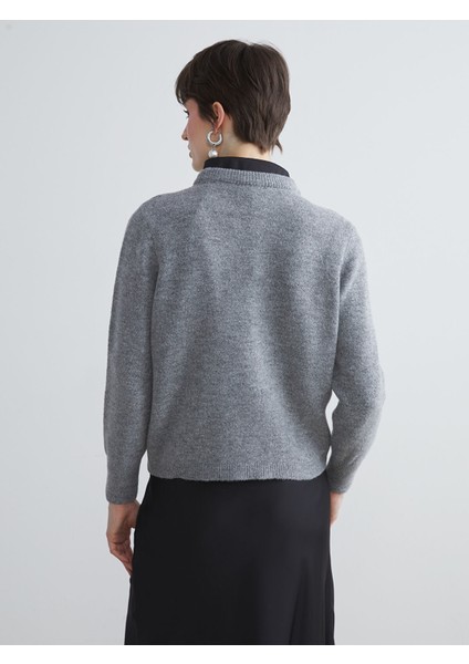 Yeni Sezon Bisiklet Yaka Kadın Triko Kazak fırsatları