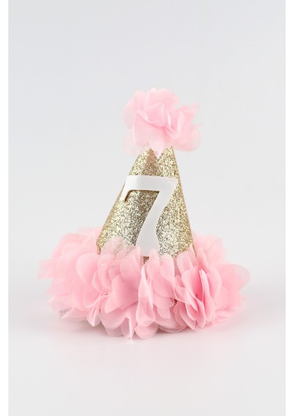 Pembe 7 Yaş Huni Doğum Günü Klips Toka fırsatları