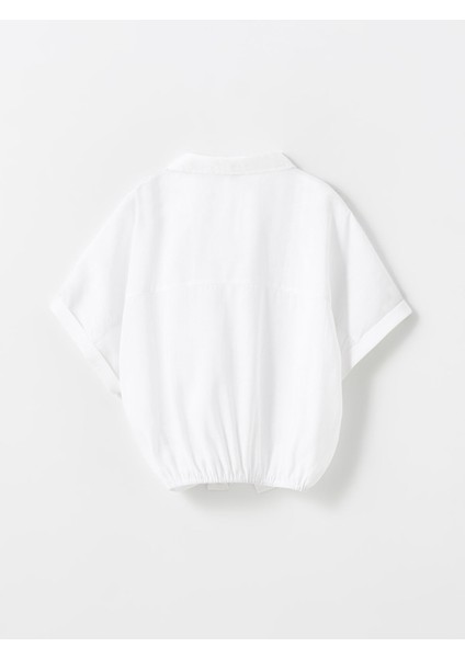 Yeni Sezon Basic Kısa Kollu Kız Çocuk Gömlek fırsatları